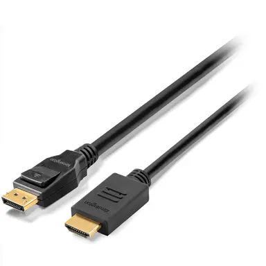 Kensington Computer Displayport 1.2 (M) to HDMI (M) Passive Unidirectional Cable 6FT, image 4