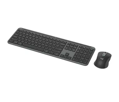Logitech Signature Slim Wireless Keyboard and Mouse Combo MK955 - Graphite - US, image 8