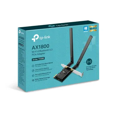 Omada Networks by TP Link AX1800 Dual Band Wi-Fi 6 Bluetooth 5.2 PCI Express Adapter, image 6