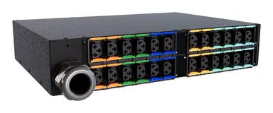Vertiv Rpdu Basic Upgradeable 60/63A 240/415V Wye 43.4KW Horizontal (24) Combinat