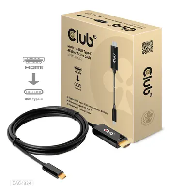 Club 3D B.V HDMI to USB-C 4K60HZ Active Cable 6 FT, image 6