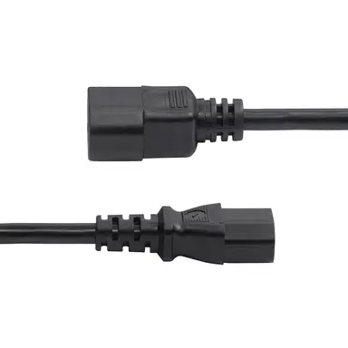 StarTech.com 2 ft (60CM) Power Extension Cord, IEC 60320 C14 to C13 PDU Power Cord, 10A 250V, image 7