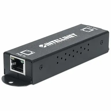 Intellinet 1-PORT Gigabit High-Power POE+ Extender Repeater Ieee 802.3AT/AF Pow