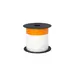 Brother International Corporat 4INX6IN TT ANSI/Osha Blank 1-1/8IN Org Header White Vinyl Label, image 5