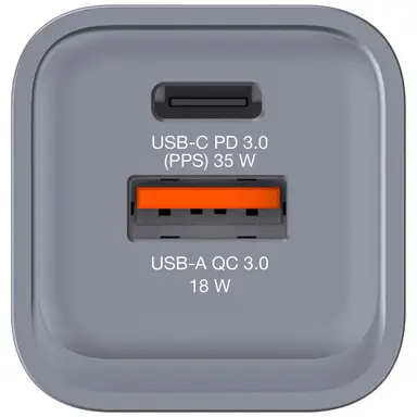 Verbatim Americas 35W 2-Port Gan Wall Charger, image 7