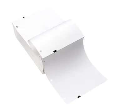 Brother International Corporat Premium Paper Direct Thermal 8.5INX11IN Perforated Fanfold Stack with Black MA, image 6
