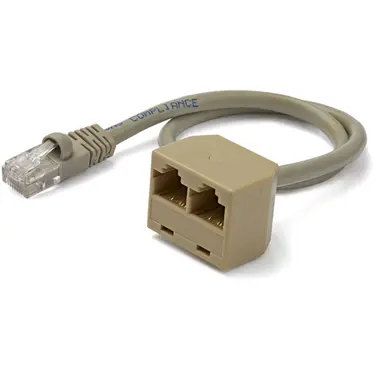 StarTech.com This 2-to-1 RJ45 Splitter Cable Adapter Increases the Number of RJ45 Network, image 4