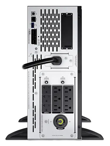 APC by Schneider Electric 2880VA Line Interactive 4U Rack/Tower UPS SMX3000LV, image 7