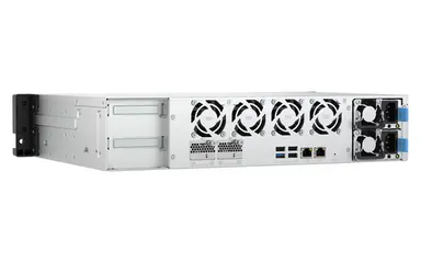 QNAP TS-H1065EU-RP Storage server Rack (2U) 8 GB DDR5 0 TB Qnap Qts Black, image 4