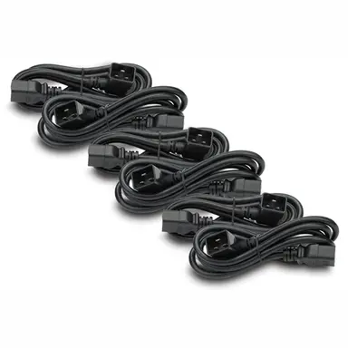 APC by Schneider Electric Power Cord Kit, 16A, 208/230V, C19 to C20R, 2 ft, 3L + 3R, image 4