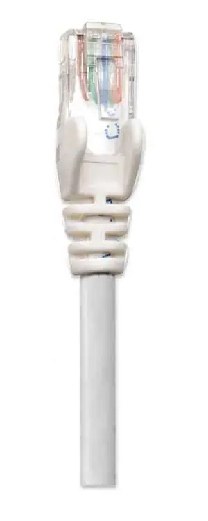 Intellinet 1.5 FT White Cat5e Snagless Patch Cable, image 7