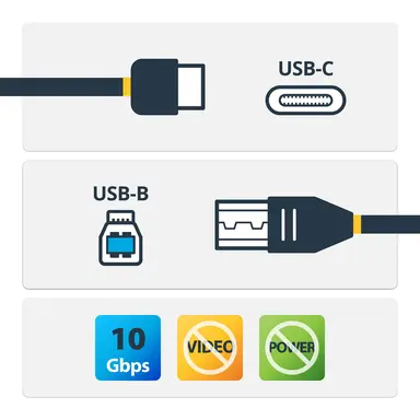 StarTech.com Connect USB 3.2 Gen 2 or Gen 1 USB-B Devices to USB-C Tablet or Laptop - USB C, image 6