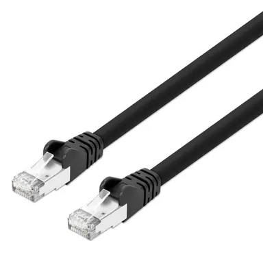 Intellinet CAT8.1 S/FTP Network Patch Cable, 10 FT., Black, image 4
