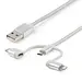 StarTech.com Micro USB, USB Type-C & Lightning - Braided Nylon Jacket Cable Does Not Kink or, image 5
