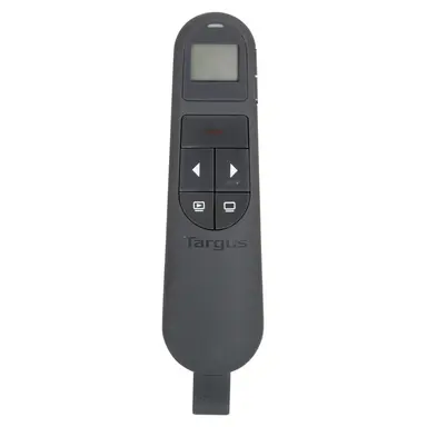 Targus Control Max Dual Mode Antimicrobial Laser Presenter with Timer Gray