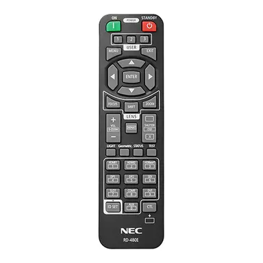 Nec Display Solutions Replacement Remote Control for The NP-PA804UL/PA1004UL NP-PA1505UL/PA1705UL NP