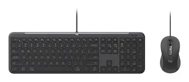 Logitech Signature Slim Wired Combo MK625 for Business (Graphite) - Brown Box; Logitech, image 4