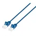 Intellinet Cat6a U/UTP Slim Network Patch Cable, 0.5 FT., Blue, image 5