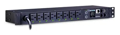 CyberPower power distribution unit (PDU) 8 AC outlet(s) 1U Black, image 4