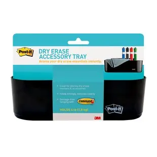 3M Display Materials And Syste Whiteboard Film - Polystyrene - Black - A Convenient Storage Caddy That Keeps to