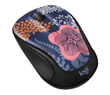 Logitech Design Collection Limited Edition Wireless Mouse - Forest Floral, image 8
