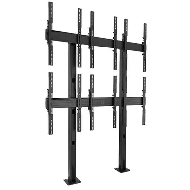 Chief Manufacturing Legrand-Chief Fusion 3 X 2 Portrait Micro-Adjustable Large Bolt-Down Freestandin