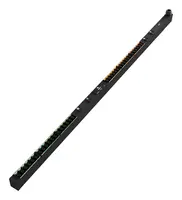 Vertiv Rpdu, Basic Upgradeable, 60A/63A, 200-240V, 13.8KW, Vertical, (24) Combination, image 3