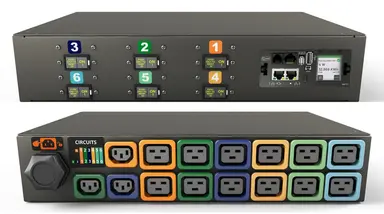 Vertiv Rpdu Monitored Unit Level EC 50A 208V Delta 14.4KW Horizontal (3) Locking