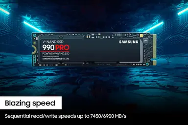 Samsung Electronics America 990 Pro 4TB PCIe GEN.4, NVMe 2.0 M.2 SSD, image 8