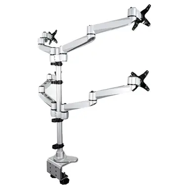 StarTech.com VESA 75X75/100X100MM Desk Mount Quad Monitor Arm 2X2 Supports 4 Displays up to 3, image 3