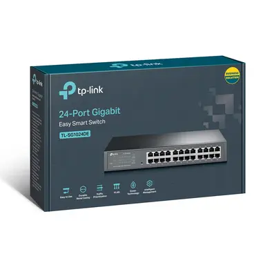 Omada Networks by TP Link 24-Port Gigabit Easy Smart Switch TL-SG1024DE, image 8
