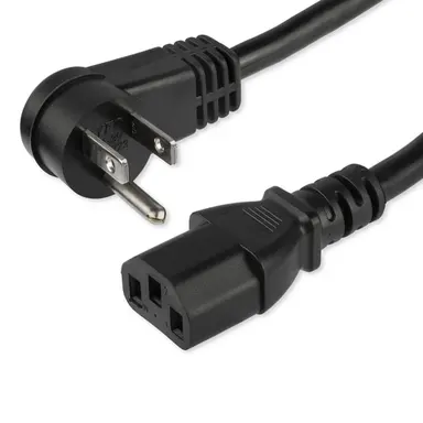 StarTech.com 6 ft (2M) 18AWG Flexible Computer Power Cord W/ NEMA 5-15P and IEC 60320 C13, image 4
