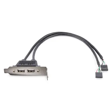 StarTech.com 2-Port USB a Female Low Profile Slot Plate Adapter - Add Two Extern, image 6