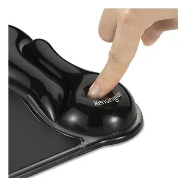 Kensington Computer Duo Gel Mouse Pad Wrist Rest Black, image 6