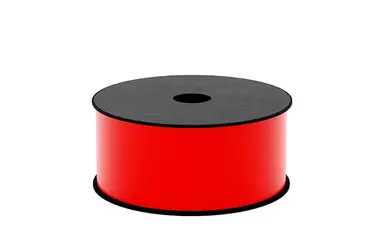 Brother International Corporat 2 in Wide TT Continuous Vinyl Red Label (Use BMSLPR02 Ink Ribbon), 2.8MIL, 5+ Yea, image 4