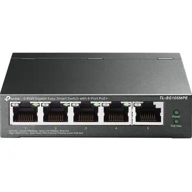 Omada Networks by TP Link 5-Port Gigabit Easy Smart Switch with 4-Port PoE+, image 6