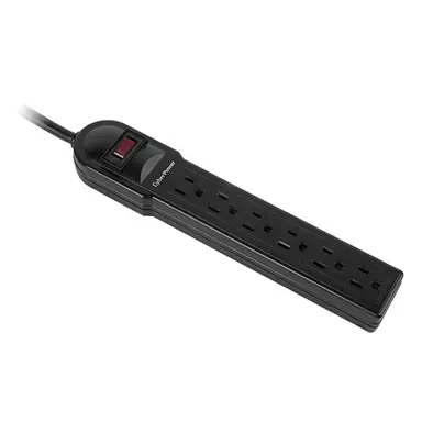 CyberPower Systems (USA) Surge Protector - External - (6) NEMA 5-15R (Surge-Protected) - 15A
