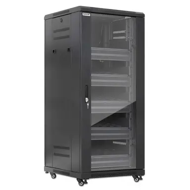 Intellinet Pro Line Network Cabinet with Integrated Fans, 27U, image 6