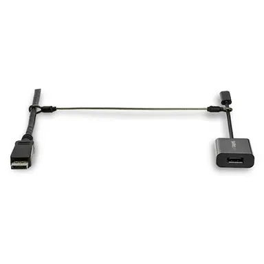StarTech.com Security Cable Tethers Prevent Loss Disruption - Secure USB-C/VGA/HDMI/Display