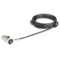 StarTech.com 6.5 ft Combination Laptop Cable Lock Compatible W/ Noble Wedge Slot - Keyless 4-D, image 3