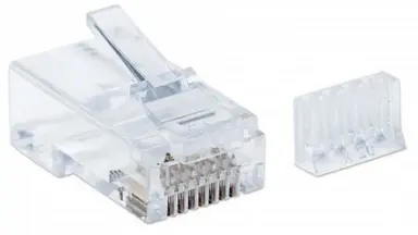 Intellinet 90-Pack Cat6 RJ45 Modular Plugs Pro Line, image 7