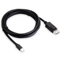 ViewSonic Signal Cable, Mini DisplayPort to DisplayPort Cable, Male to Male 1.8M/6FT 32AWG, image 3