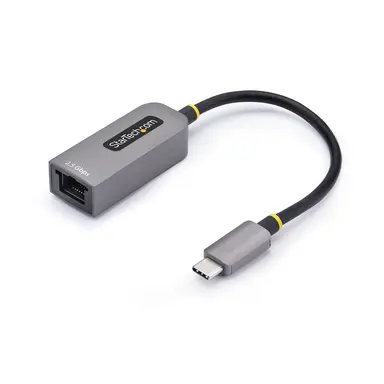 StarTech.com 2.5GBE USB-C to Ethernet Adapter, Nbase-T NIC, USB 3.0 Type-C 2.5/1G Multi Speed