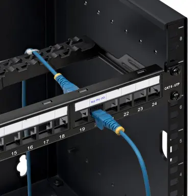 StarTech.com 24-Port 1U Blank Keystone Patch Panel with Cable Management Bar; Compatible, image 8