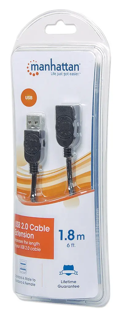 Manhattan - Strategic System Cables - USB 2.0 a Left Connector - Male Left Gender - USB 2.0 a Right, image 8