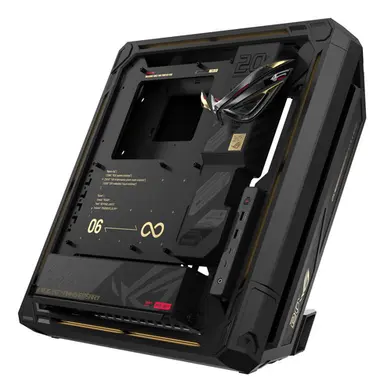 ASUS Rog GR20 Edition 20 Midi Tower Gold Black, image 4