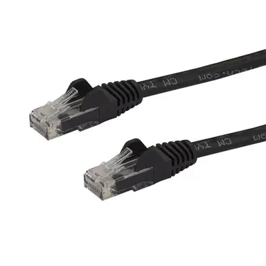 StarTech.com 100 ft Black Cat6 Ethernet Cable Delivers Multi Gigabit 1/2.5/5GBPS & 10GBPS up, image 4