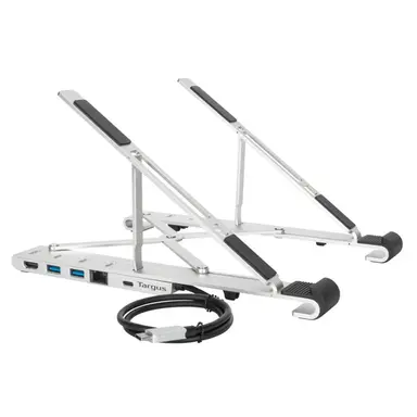 Targus Portable Laptop Tablet STAND+DOCK Silver, image 4