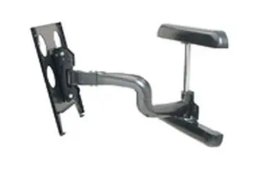 Chief Manufacturing Flat Panel Swing Arm Wall Mount - Black - 30-55IN Displays, image 4
