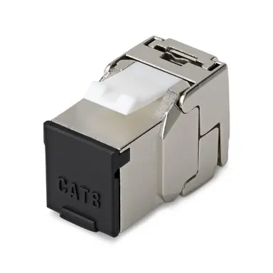 StarTech.com 6-Pack of Shielded Cat8 RJ45 STP Keystone Jacks Is Ideal for Patch Panels, image 6